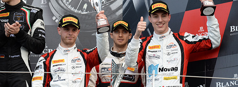 A precious podium in Silverstone