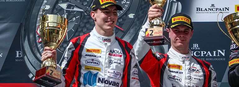 BLANCPAIN SPRINT SERIES ZOLDER -  ANOTHER PODIUM FOR MARCIELLO