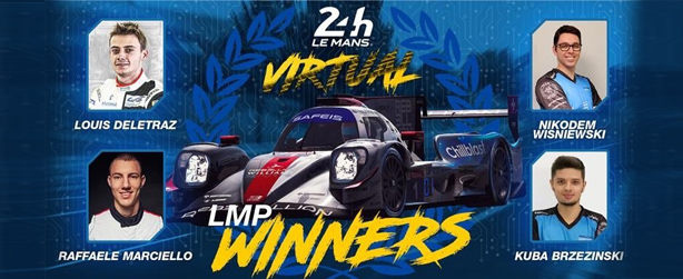 MARCIELLO TRIUMPHS AT THE VIRTUAL 24H OF LE MANS