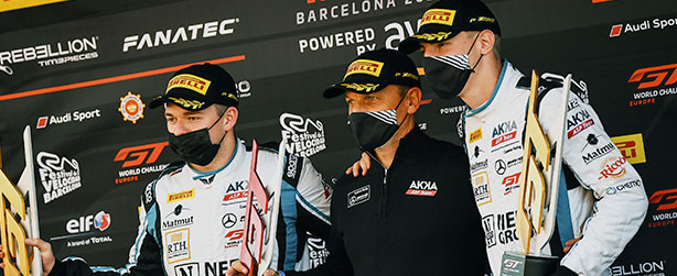 A WIN AND A THIRD PLACE IN BARCELONA PUT MARCIELLO ON THE CHAMPIONSHIP'S PODIUM