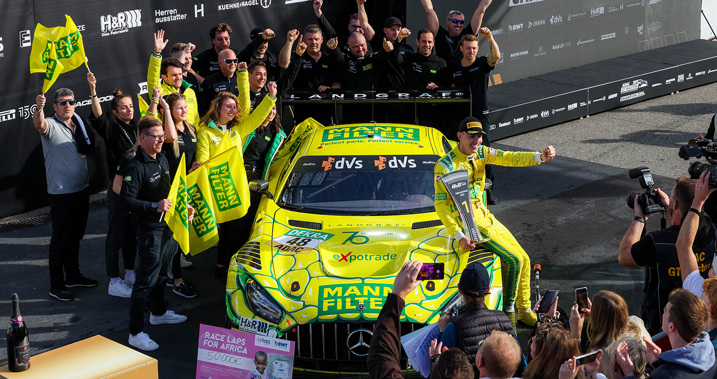 MARCIELLO TRIUMPHS IN THE ADAC GT MASTERS