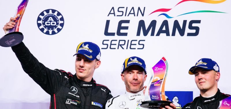 DOUBLE PODIUM FOR MARCIELLO IN THE FIRST ROUND OF THE ASIAN LE MANS SERIES IN DUBAI