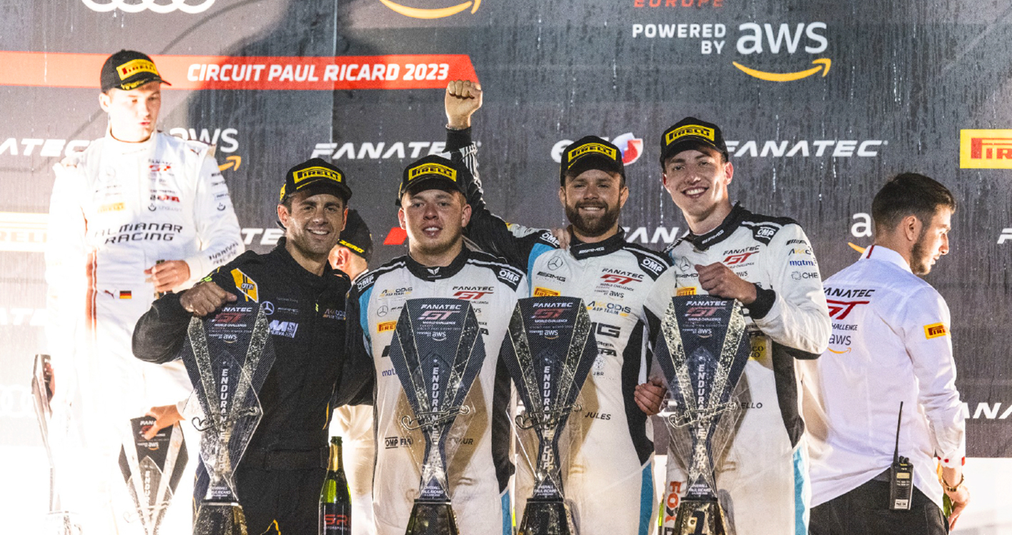 POLE POSITION AND HISTORICAL AMG WIN AT PAUL RICARD