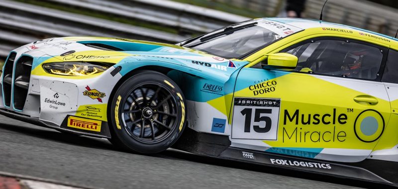 MARCIELLO REACHES THE TOP-10 IN HIS 2024 BRITISH GT DEBUT