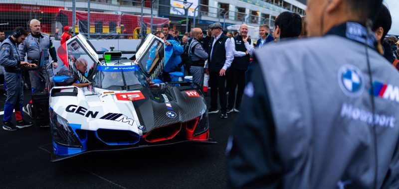 RAFFAELE MARCIELLO ON THE PODIUM AT THE 6 HOURS OF FUJI WITH BMW M TEAM WRT
